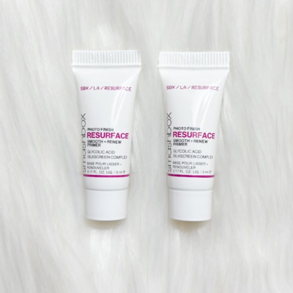 Smashbox Photo Finish Resurface Primer Mini Duo NWT